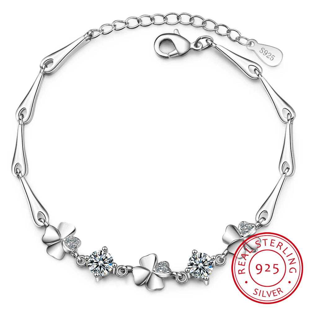 925 Sterling Silver Bracelet For Women 