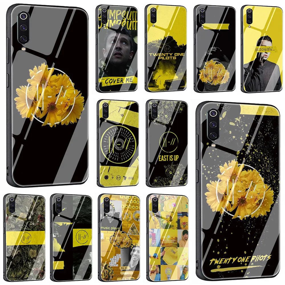 

Twenty One Pilots 21 Tempered Glass Cover Case for Xiaomi 8 Lite A1 A2 9 Redmi Note 5 6 7 Pro 6A 4X F1