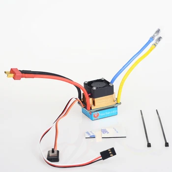 

480A Waterproof Multi-functional three modes Brush Speed Controller ESC Regulator for 1/10 RC Car VSC Crawler