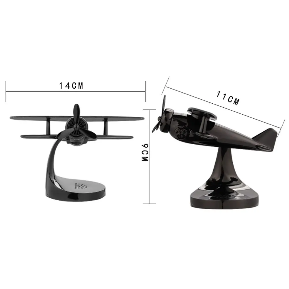Автомобиль-Стайлинг солнечной энергии модель самолета орнамент самолет Арома диффузор Декор