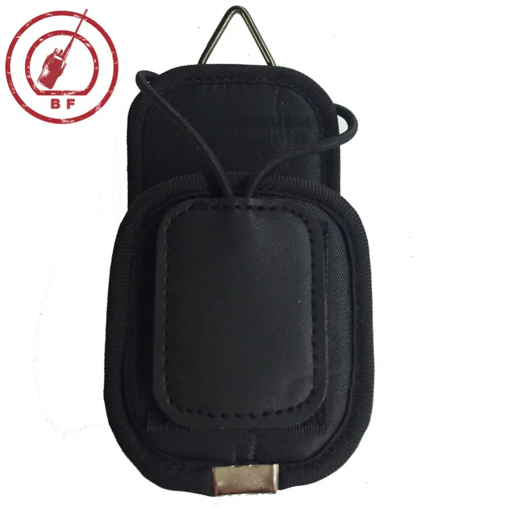 Nylon universal small holster carry case cover bag for UV-5R GP328 GP338 Walkie talkie two way radio (1)