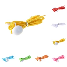 Унисекс светодиодный светящийся шнурки многоцветный сверкающий светящийся открытый вечерние комплект шнурки Твердые PP новая мода