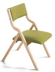Твердые деревянные складные стулья Джейн. Ткань стул маджонг стол и стул