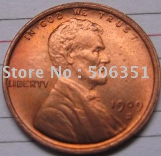 

wholesale 1909-S VDB Lincoln Penny Coins Copy 95% coper manufacturing