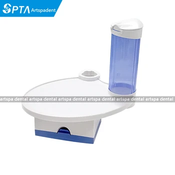 

Denta 3 in 1 l dental chair tray table tray disposable cup holder cup holder mouth tissue boxes