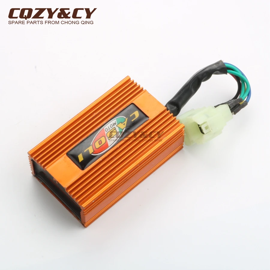 DC зажигание гоночный CDI для BAOTIAN BT125T 2A 2B2 3A2 3A4 3B6 8A 8B 12C1 12E1 12F1 Rocky Tanco 125cc GY6 50cc 150cc 4