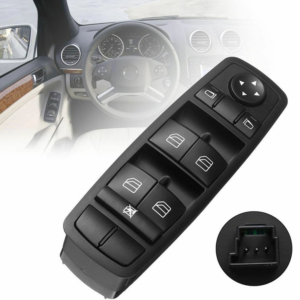 

Left Front Door Power Window Mirror Control Switch Master Regulator Button for Mercedes Benz ML63 AMG ML320 ML350 ML430 F043