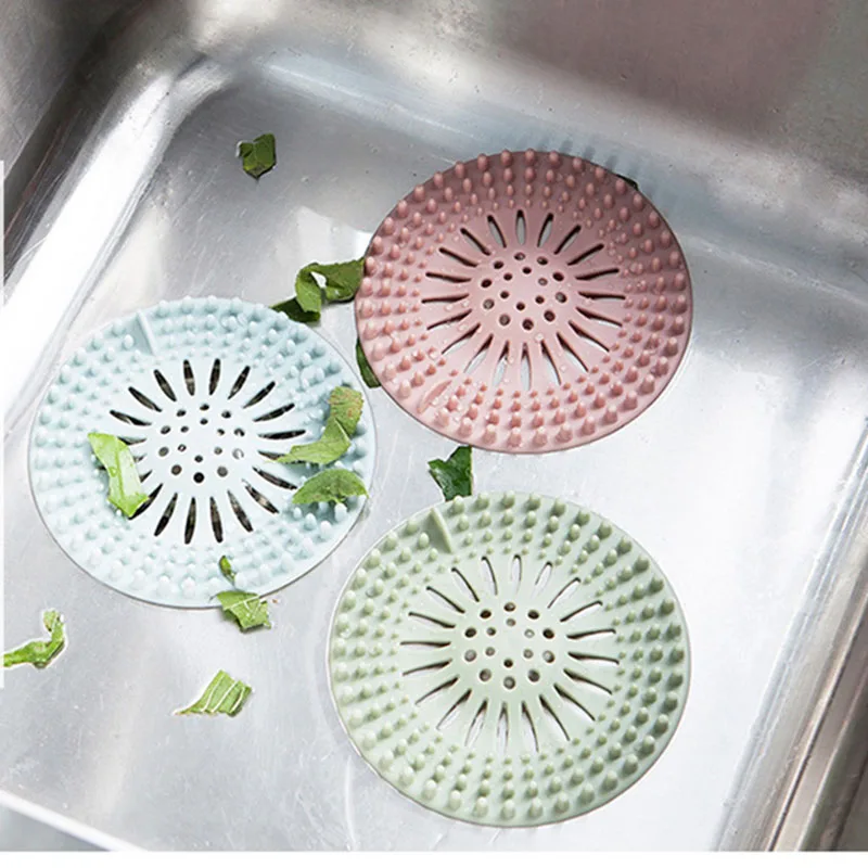 High Quality Creative Round Filter Mesh Kitchen Sink Drain Cover Toilet