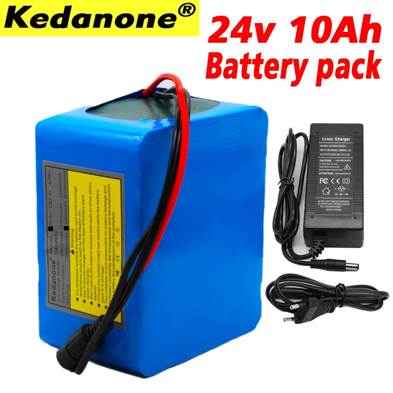 100% 24 V 10Ah 6S5P 18650 литий ионный аккумулятор 25 2 v 10000 mAh Электрический велосипед