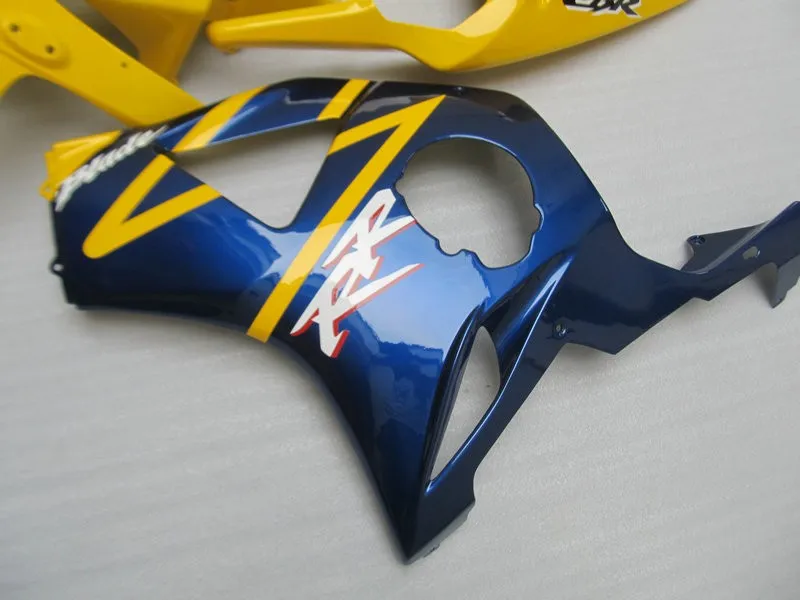 Литья под давлением обтекателя комплект для Honda CBR900RR 954 02 03 CBR 900RR 2002 2003 CBR900 Желтый Синий обтекатели комплект+ 7 подарки HH03