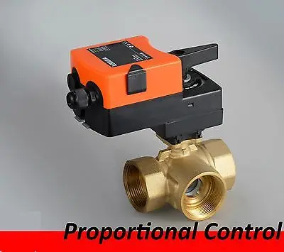 3 способа 24VDC/AC 1/" до 2" ВКЛ/ВЫКЛ пропорциональный модулируя моторизованный электрический шаровой кран