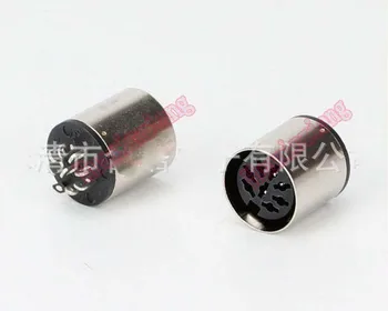 

20PCS/Lot DIN8/DIN Female Jack/Plug Connector 8P 8Pin