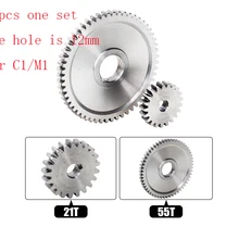 2 шт. один набор Simant SIEG: S/N: 10084A токарные станки и фрезерные станки C1 M1 металлический Редуктор Мини токарный станок шестерни металла