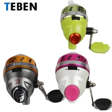 Teben Новейшая металлическая спинкаст катушка Рогатка катушка самая популярная Америка Передаточное отношение 3,1: 1 Закрытая круглая приманка спиннинговая Рыболовная катушка