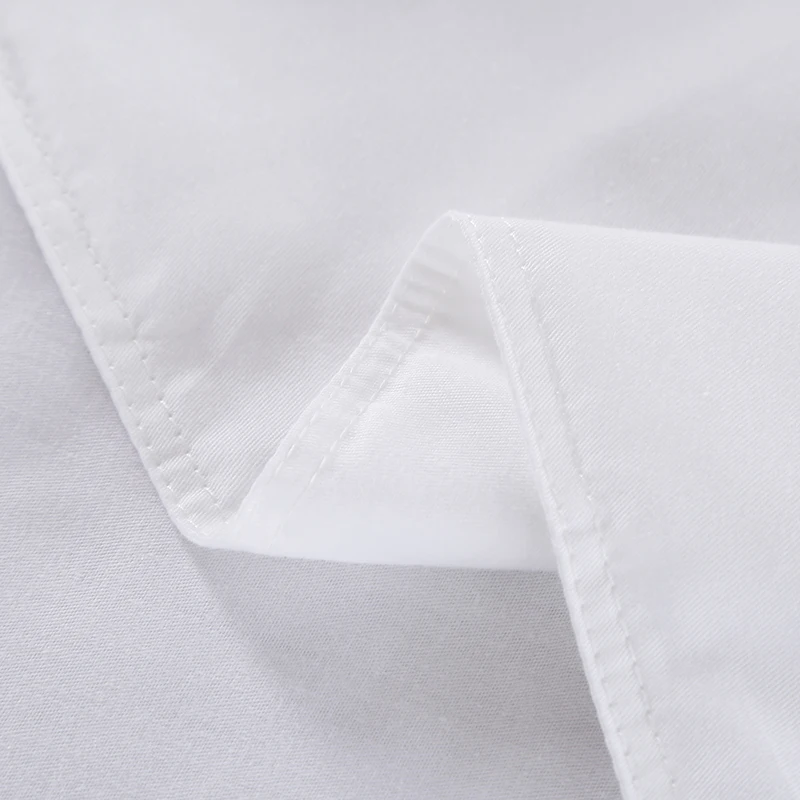 Hight-Quality-100%-Cotton-Flat-Sheet-with-Ruffle-Full-Queen-King-Size-White-Bed-Sheets-for-Adult-Solid-Color-Double-Bed-Linen-3