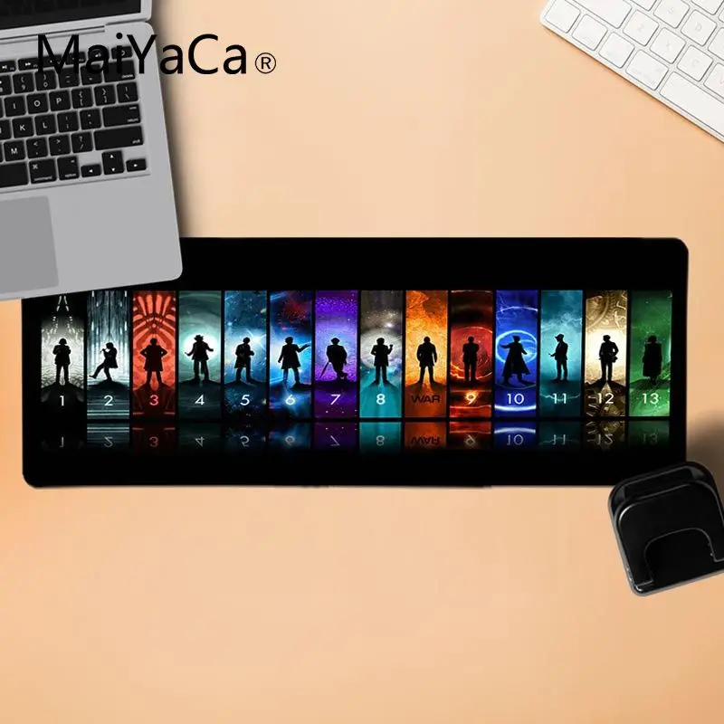MaiYaCa игровой коврик для мыши Доктор Кто красивый коврик для мышки в стиле аниме Комфортный коврик для мыши игровой коврик для мыши - Цвет: LockEdge 30x80cm