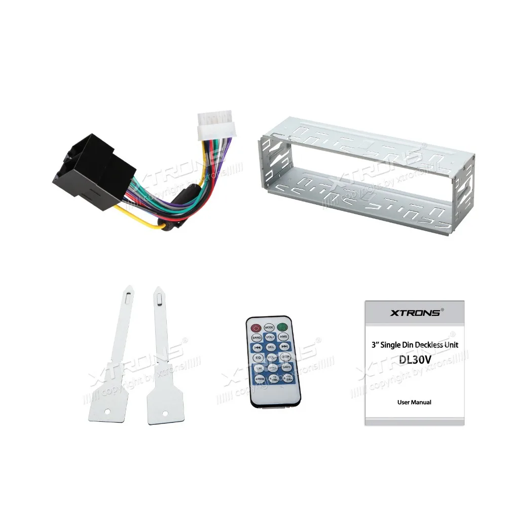XTRONS 3 дюймовый HD TFT Экран один Din в тире MP3 MP4 720 P видео/FM/USB/SD универсальный