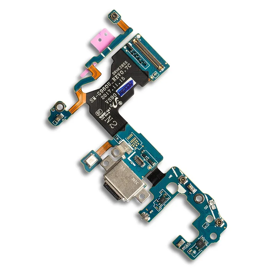 Запасные части, usb зарядный порт гибкий кабель для samsung Galaxy S9 S9 Plus SM-G960 G965 A T P V U F