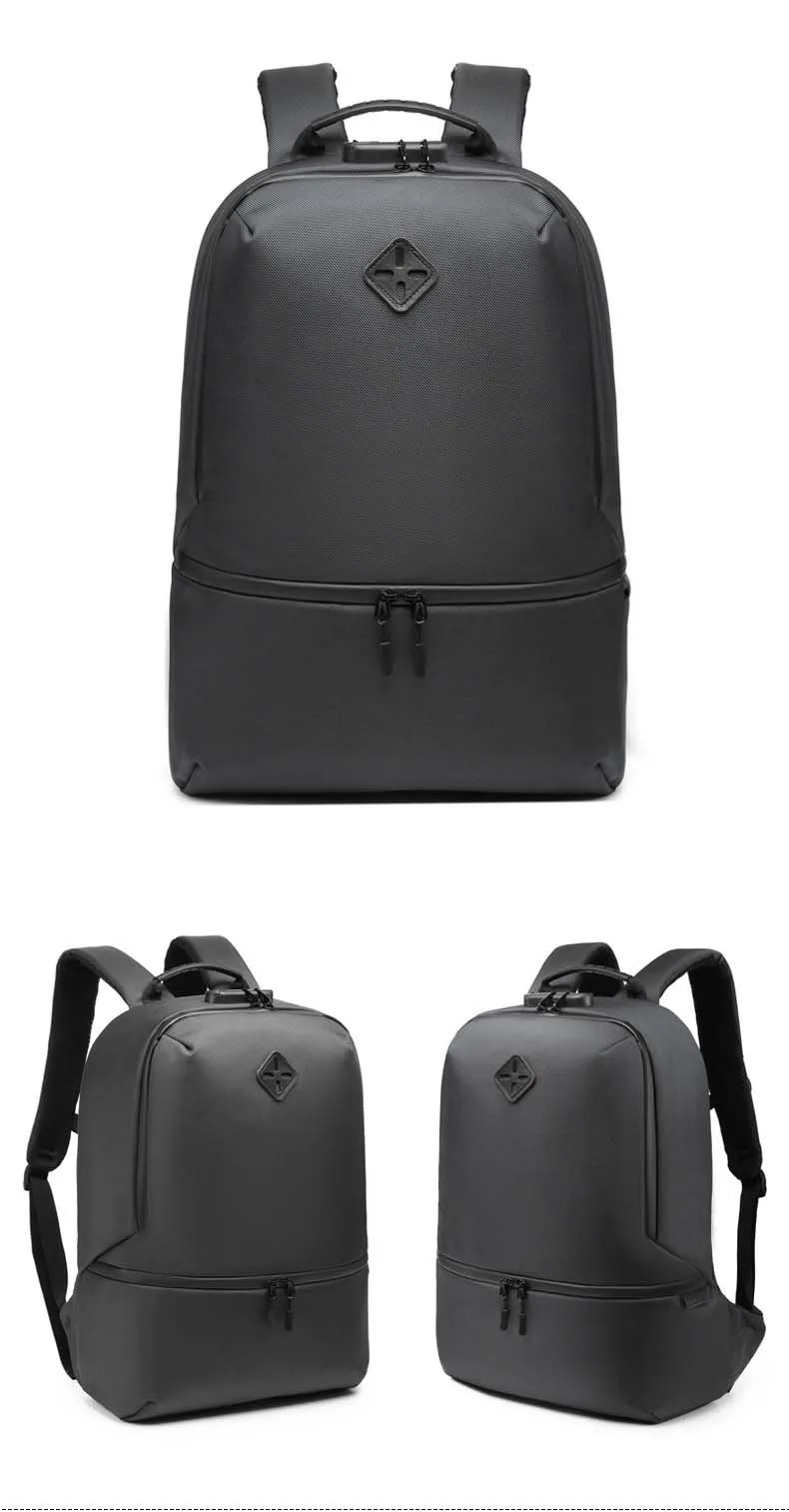 Повседневный Противоугонный рюкзак, мужские водонепроницаемые Рюкзаки для подростков, usb зарядка, 15,6 дюймов, рюкзак для ноутбука, мужская дорожная сумка, Mochila