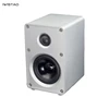 IWISTAO HIFI 2 Ways 3 Inch Speaker Whole Aluminum 1 Pair Bookshelf Computer Speaker 40W 60HZ-20KHZ Black/White ► Photo 2/6