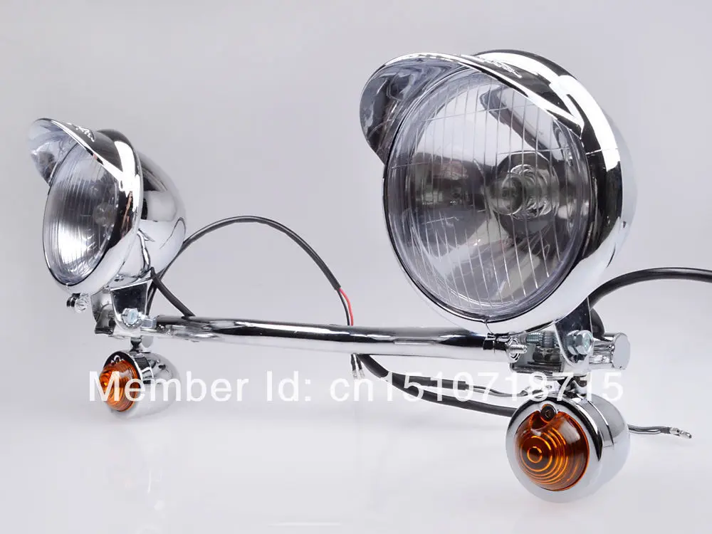 Chrome Amber Spot light Turn Signal Light Bar For Honda VT VTX Shadow Yamaha Road V Star Suzuki Kawasaki Harley Softail Dyna Ktm Chrome Amber Spot light Turn Signal Light Bar For Honda VT VTX Shadow Yamaha Road V Star Suzuki Kawasaki Harley Softail Dyna Ktm