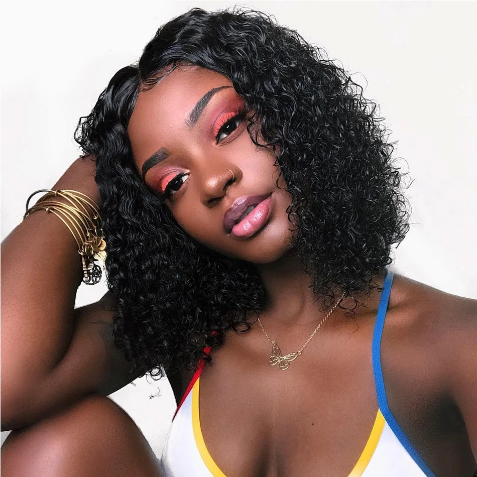 curly bob wig