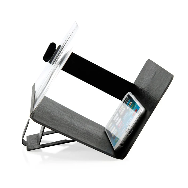 Phone Screen Magnifier Cellphone Projector Enlarged Amplifier Mobile Bracket Desktop Holder 3D HD Movie Video Stand For Phone