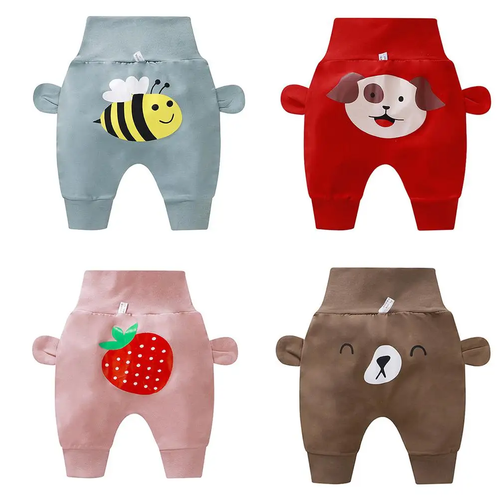 Kidlove/Летние повседневные свободные штаны-шаровары с милым рисунком для маленьких мальчиков и девочек