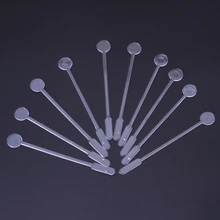 10 pçs misturando hastes de agitação plástico transparente vara haste resina cola epoxy diy ferramentas espátulas cosméticos para fazer jóias molde