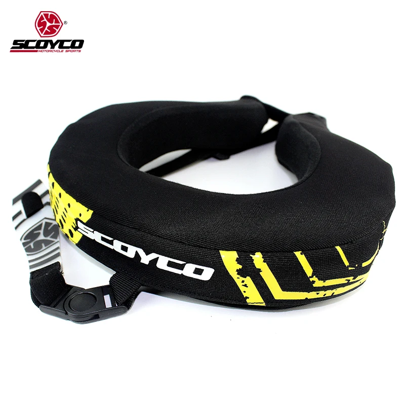 

Genuine Scoyco Motorcycle Racing Neck Protector Downhill ATV MTB Bike Long-Distance Riding Protective Brace Motocross Neck Guard