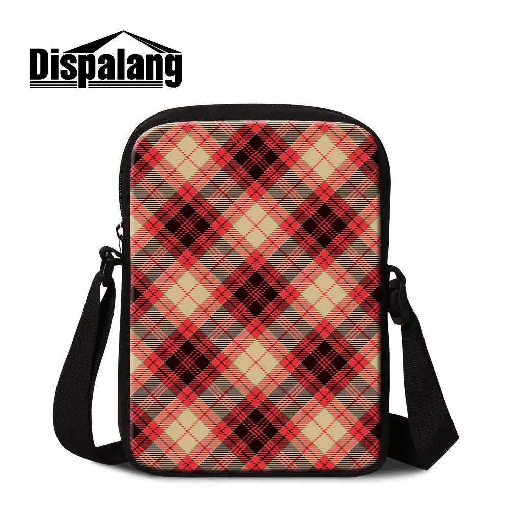 Dispalang newest small messenger handbag lattice pattern motorcycle crossbody bag children ...