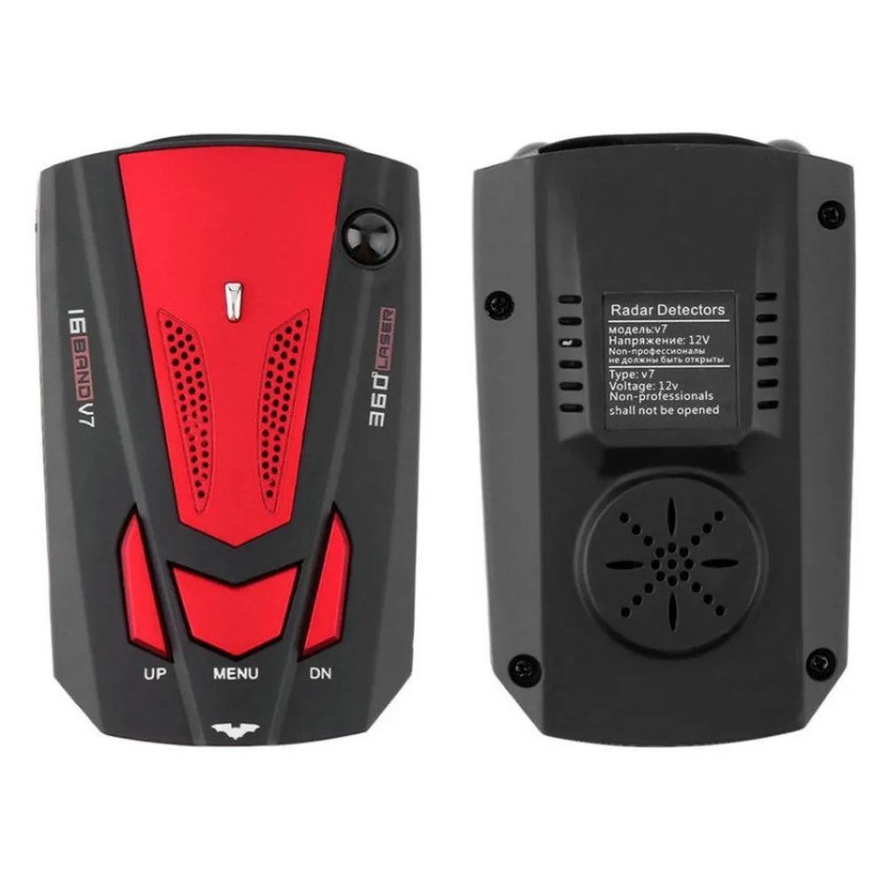 Radar Detector Car Speed Alarm Voice Alert 360 Degree Detection for