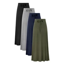 Весна Лето Новая юбка с разрезом Женская Плюс Размер Высокая талия с поясом шаг юбки Женская Корейская серая Повседневная Фасонная юбка 6XL F571