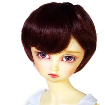 

[wamami] 97# Brown Short Wig For 1/3 SD AOD DOD DZ BJD Dollfie 8"-9"