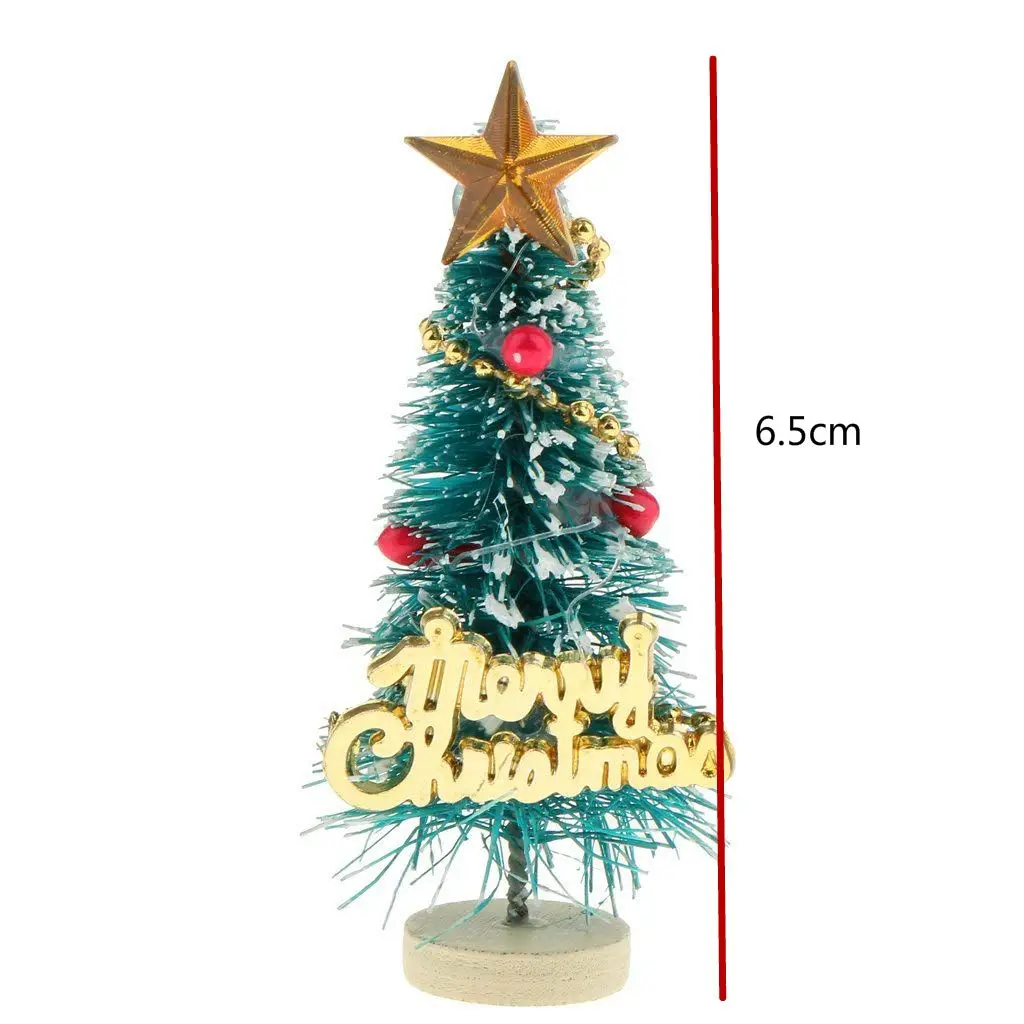 1: 12 кукольный домик миниатюрная Рождественская елка "С Рождеством" буквенная доска деревянная подставка украшение
