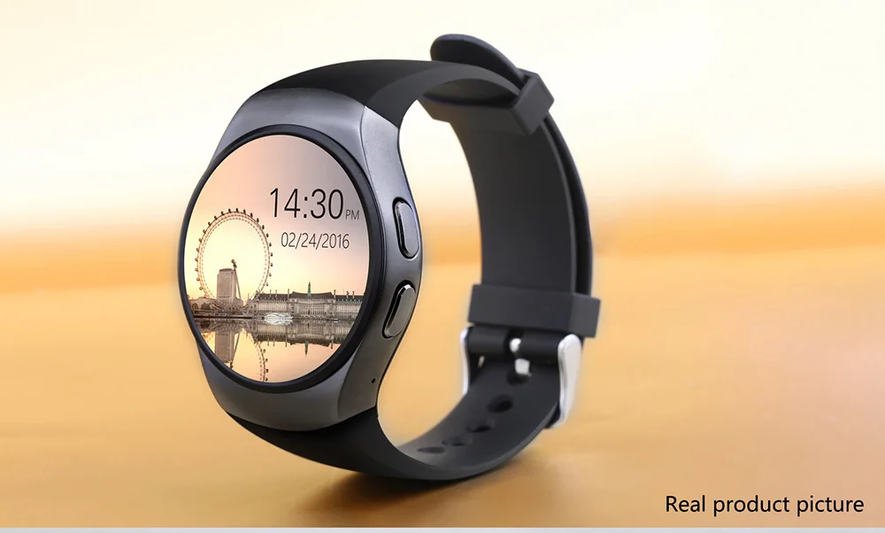 Полный Дисплей круглый IPS Экран ЖК-дисплей BT4.0 SmartWatch phonewatch из оригинальная фабрики в Китае