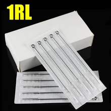 OPHIR 50 шт 1RL татуировки стерильные одноразовые иглы_ TA097(1RL)-50x