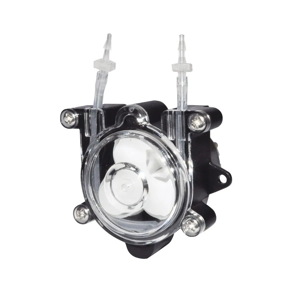 

6V DC Peristaltic Dosing Pump Water Device Mini Fish Tank Motor 23ml/min (max) 1X3