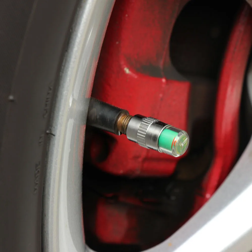 4 шт. колпачки для индикатора давления в шинах Volkswagen VW Golf 5 6 7 MK5 MK6 MK7 R GTI Skoda Octavia A7|cap