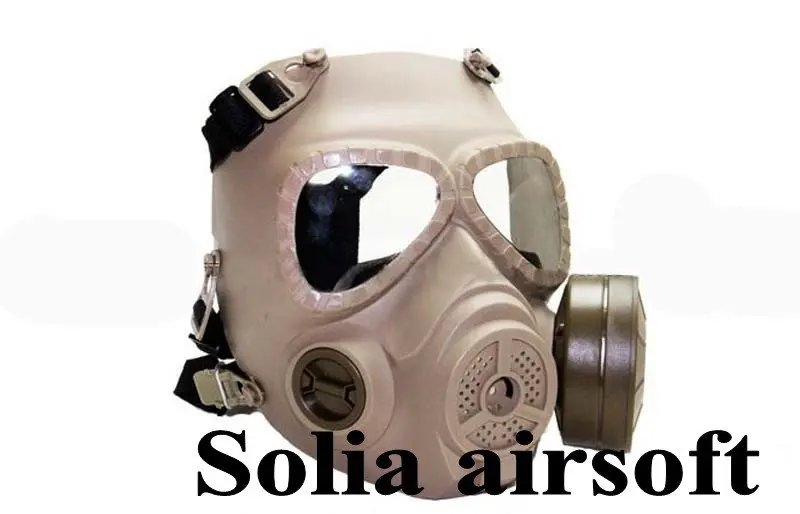 

GEN 4 M04 skull perspiration fog fan GAS mask Face protection Tan