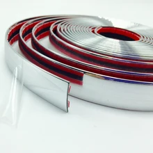 NEW 5m x 25mm Car Chrome Trim font b Styling b font Decoration Molding Side Strip