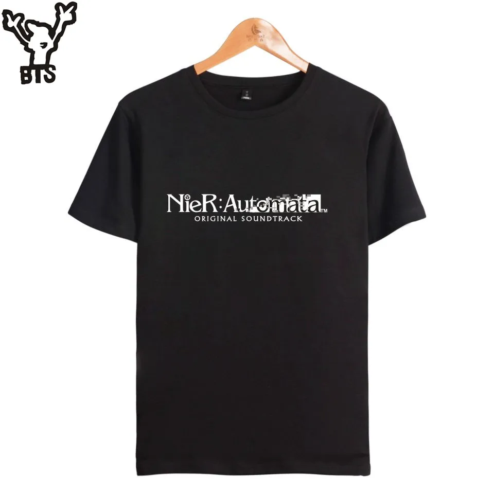 

Nier Automata Funny Tshirt Men 2B 9S A2 Amir YoRHa Casual T-shirt Men Cotton Popular Japan ARPG Game Kawaii 2B Tee Shirt Men