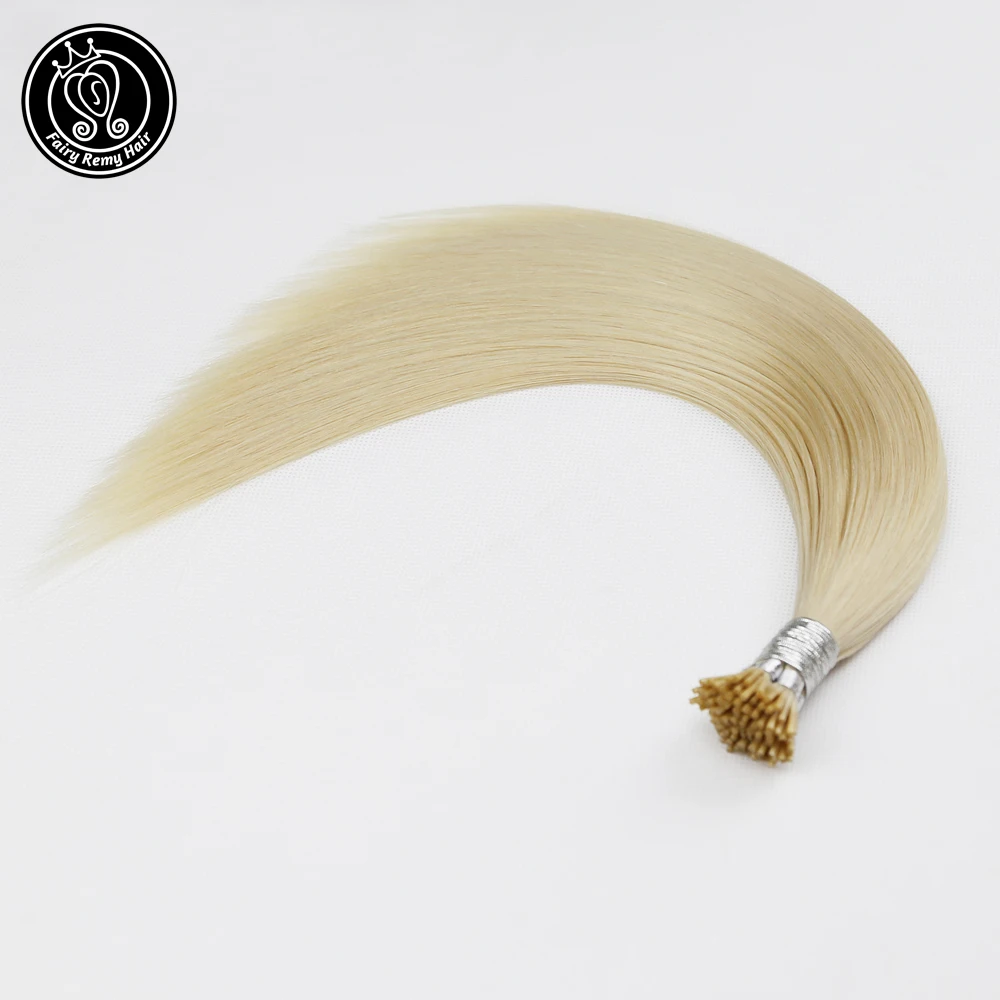 Фея Remy волосы человеческие Fusion кератиновые палочка I Tip Предварительно Связанные