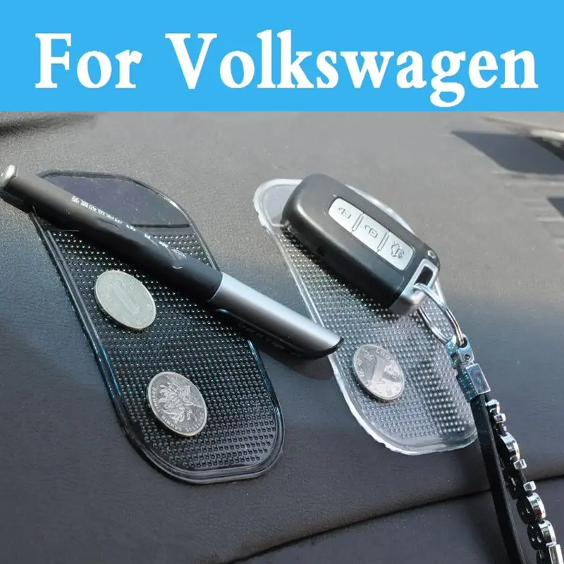 

Car Silica Gel Magic Sticky Fit Pad Cellphone Anti Non Slip Mat For Volkswagen Fox Golf Gti Beetle Bora Eos Golf Plus Golf R