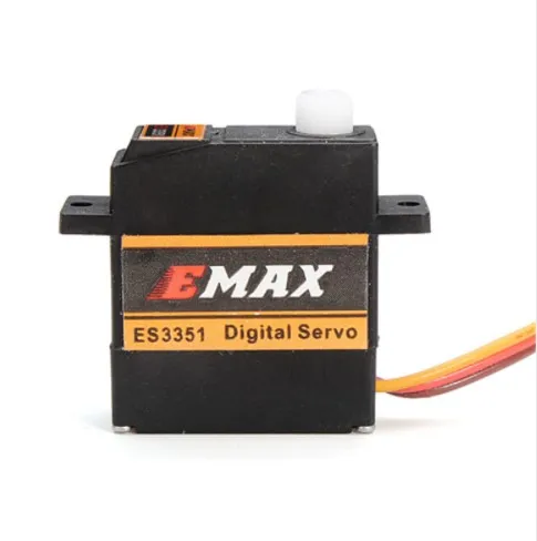 

Original EMAX ES3351 10.6g Mini Metal Gear Analog Servo for RC Airplane