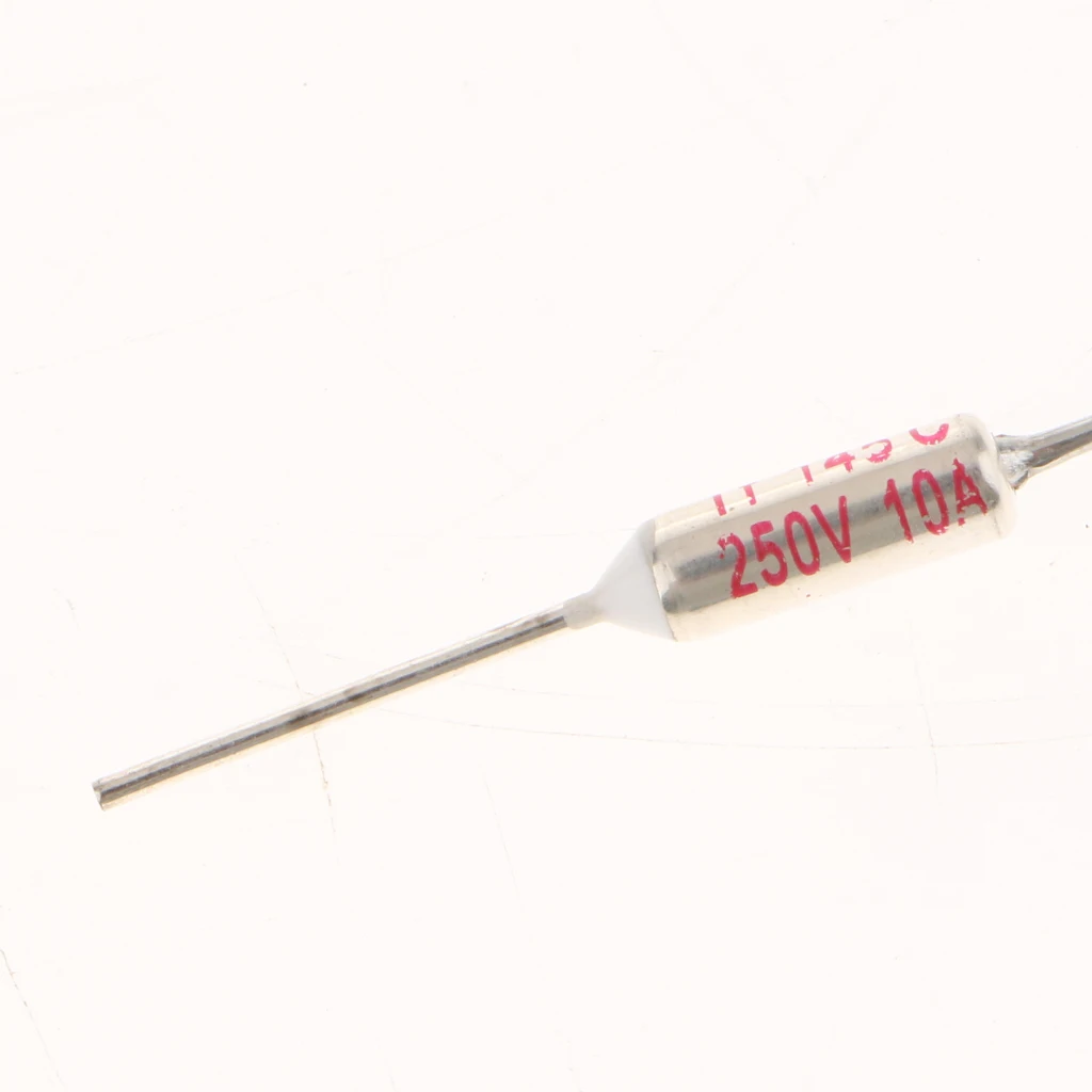 10x Thermal Cutoffs Fuse 145℃ TF 10A 250V Replacement Part New