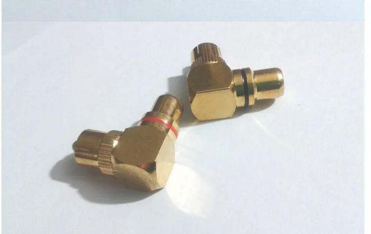 Угловой rca разъем