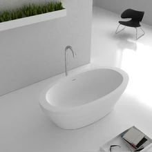 1700x900x550 мм овальный камень твердая поверхность ванной камень ванна 6579-1160