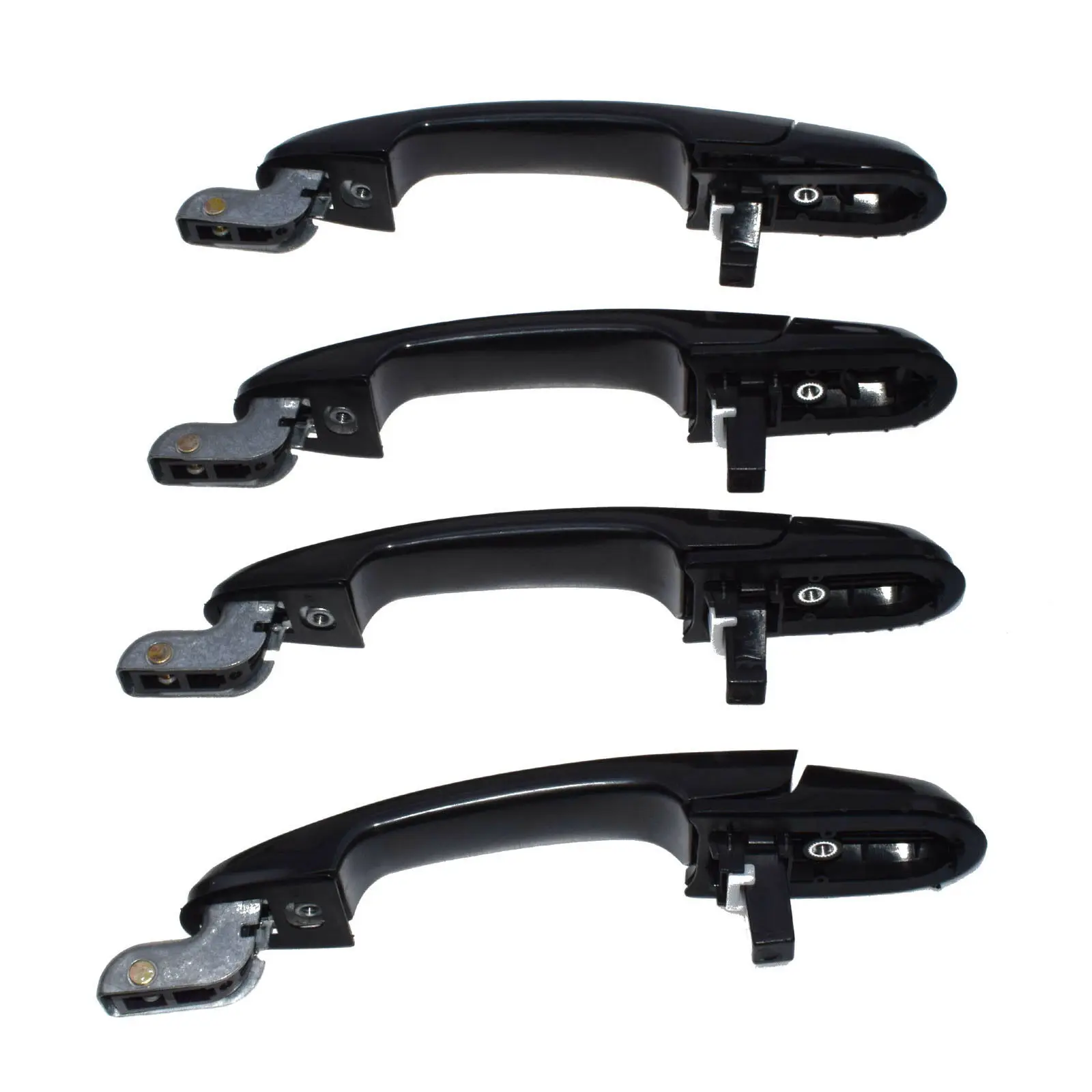 4 шт. Черные ABS наружные дверные ручки 82650-2E000 для hyundai Tucson 2005-2009