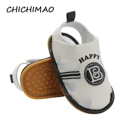 CHICHIMAO/летние детские сандалии с узором для девочек, милая летняя обувь для девочек, шитые узоры для детей, новорожденных девочек